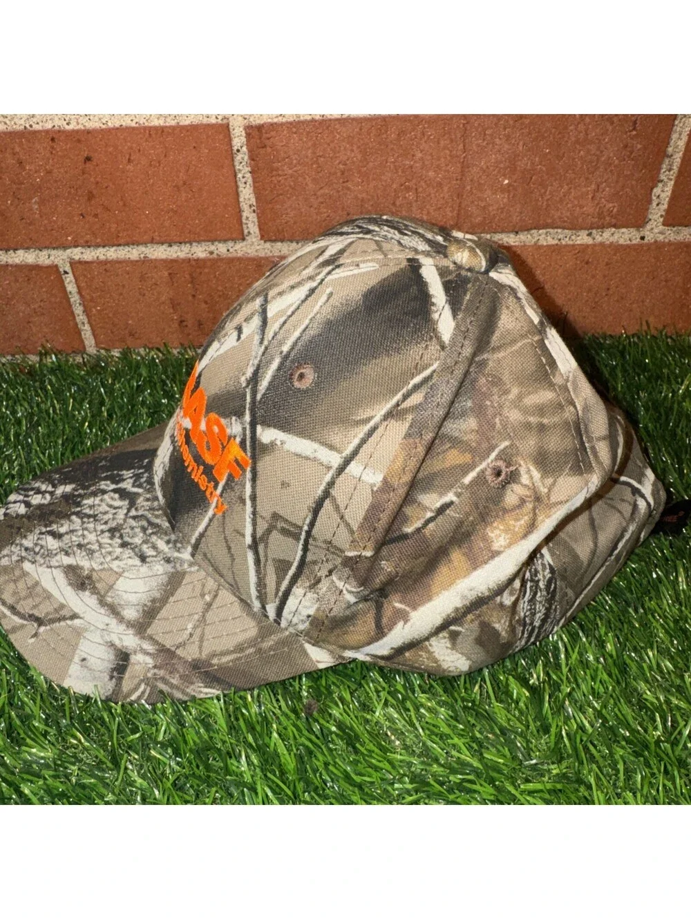 O-BASF We Crest Chemistry Realtree Camo StrapBack Hat